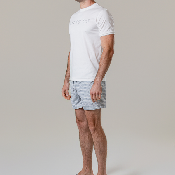 White Chevron T-Shirt