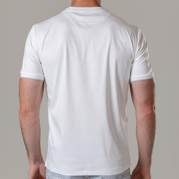 White Chevron T-Shirt