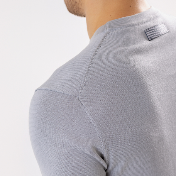 Stone Cotton Silk T-Shirt