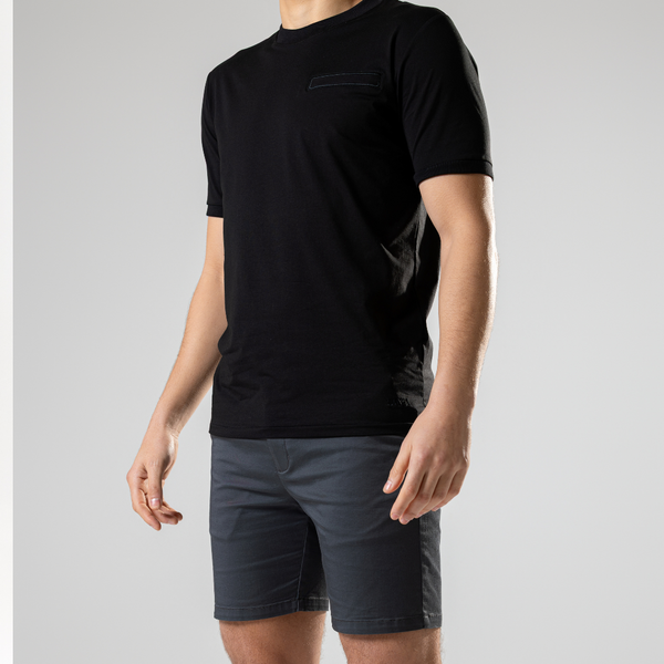 Charcoal Chino Shorts