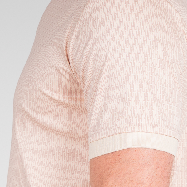 Taupe Full Pattern T-Shirt