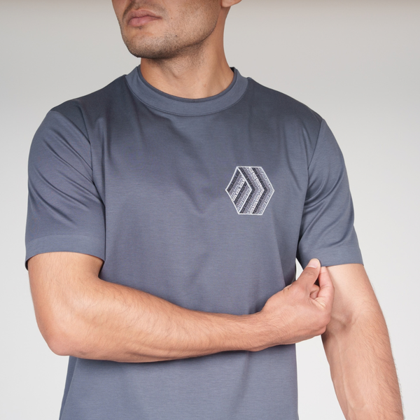 Gunmetal Grey Cube T-Shirt