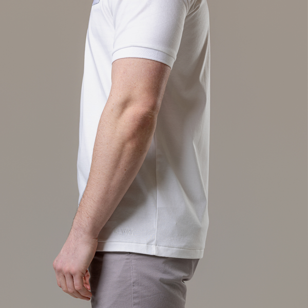 White with Stone Pocket T-Shirt
