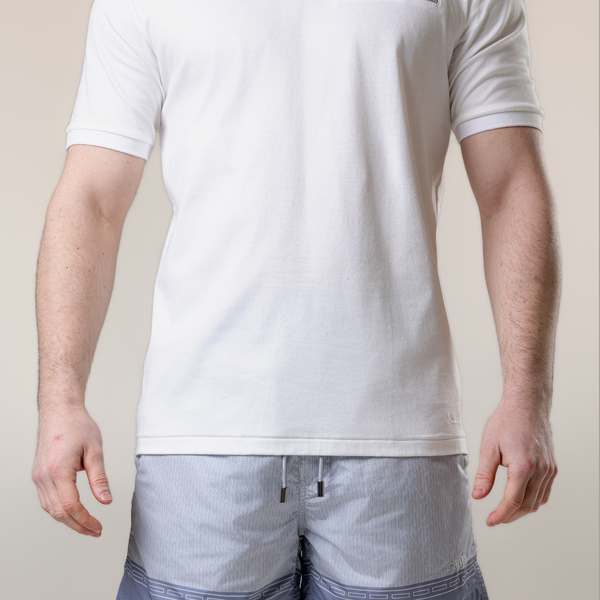 White with Stone Pocket T-Shirt
