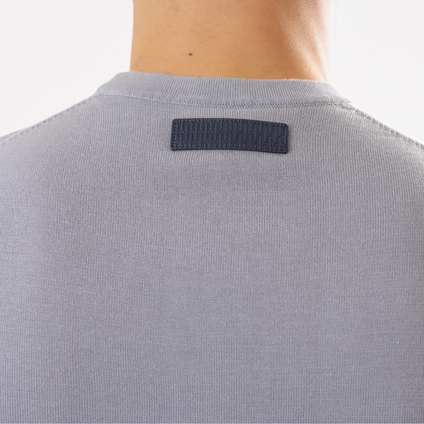 Stone Cotton Silk T-Shirt