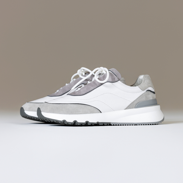 White & Grey Luxe Runners