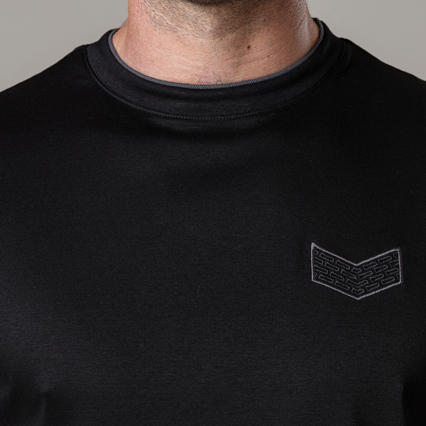 Black Chevron T-Shirt