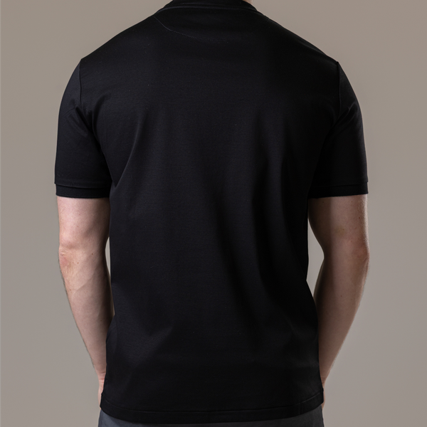 Black with Grey Pocket T-Shirt