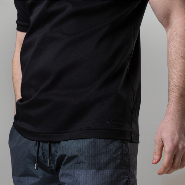 Black with Grey Pocket T-Shirt