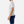White Cotton Silk T-Shirt