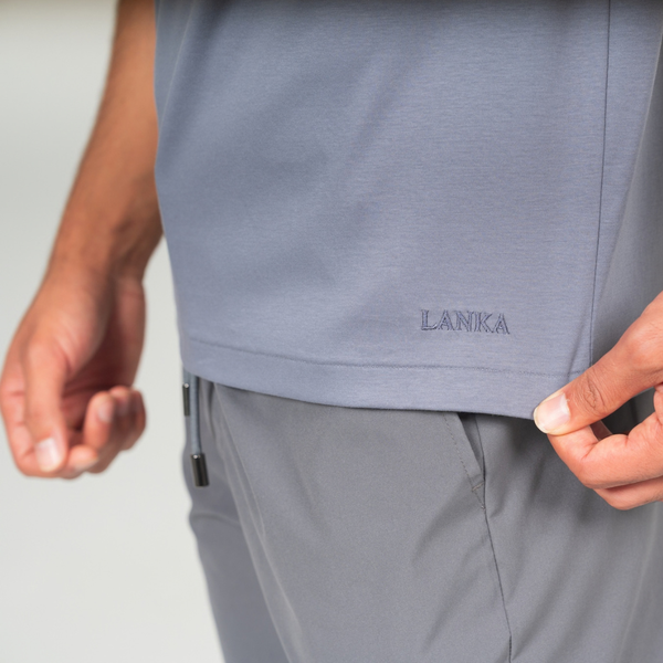 Steel Grey Block T-Shirt