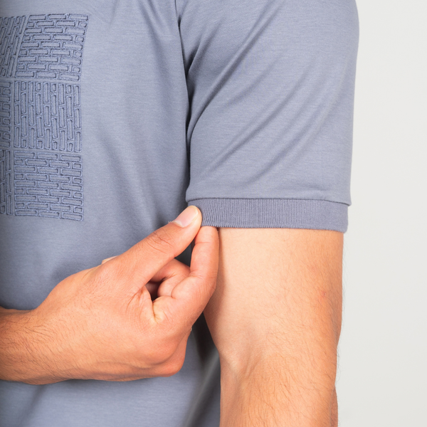Steel Grey Block T-Shirt