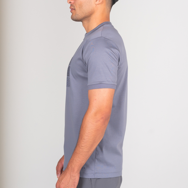 Steel Grey Block T-Shirt