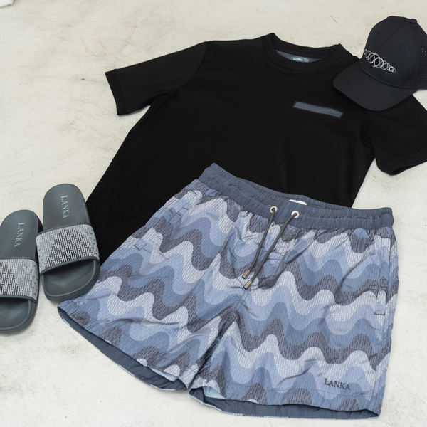 Black Pocket / Waves Set