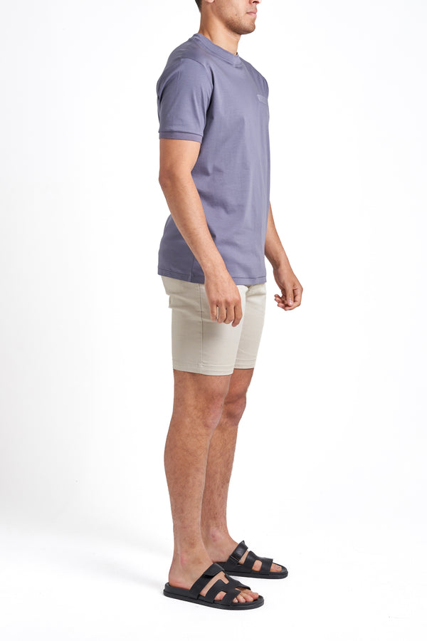 Steel Grey Pocket T-Shirt