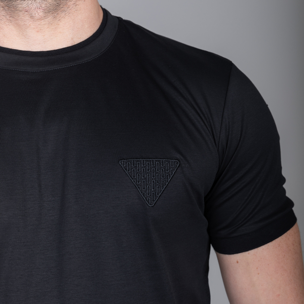 Premium Black Triangle T-Shirt