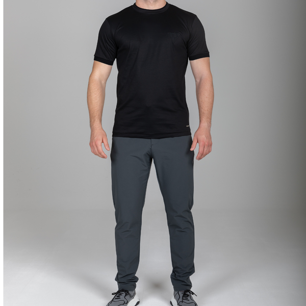 Premium Black Triangle T-Shirt