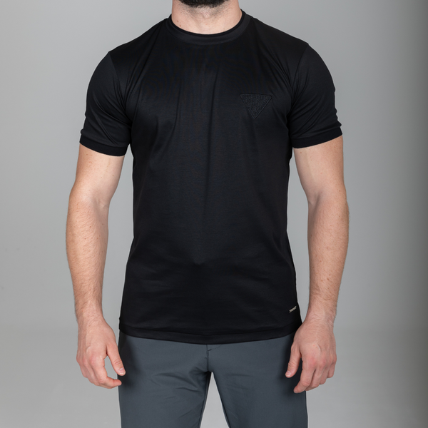 Premium Black Triangle T-Shirt