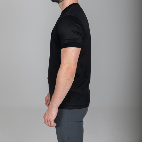 Premium Black Triangle T-Shirt