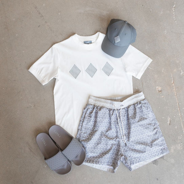 Reverse White | Steel Grey Set